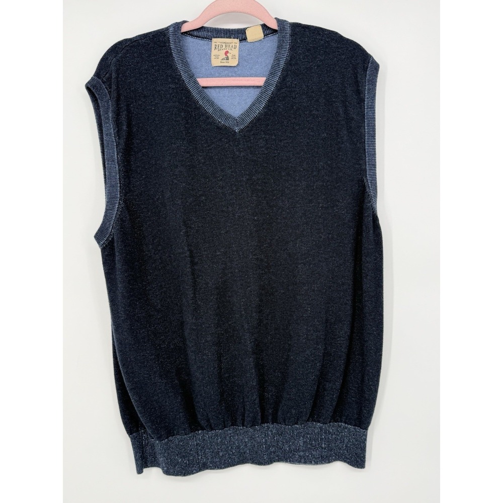 Red Head Men's Sleeveless Sweater XL